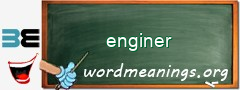 WordMeaning blackboard for enginer